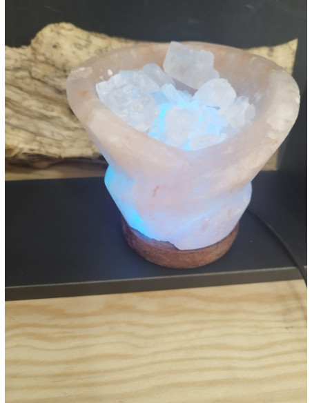 LAMPARA DE SAL HIMALAYA EN FORMA DE CUENCO