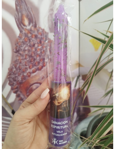 VELA HERBÓREA SANACIÓN ESPIRITUAL