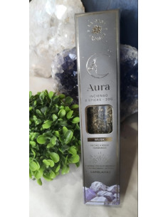 INCIENSO AURA CON MINERAL LAPISLAZULI
