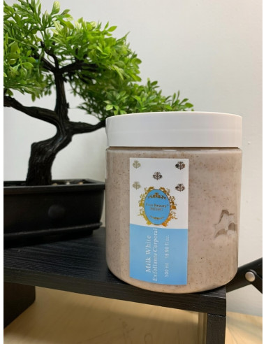 EXFOLIANTE CORPORAL BLANCO LATE