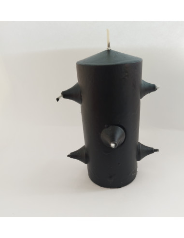 VELÓN  SIETE MECHAS NEGRO