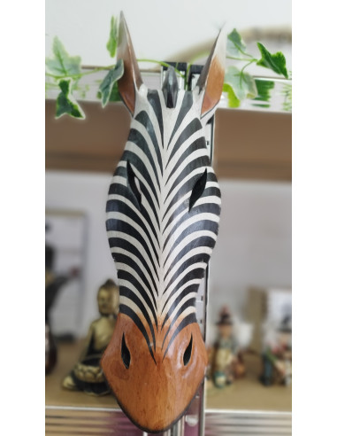 CARETA MADERA CEBRA GRANDE