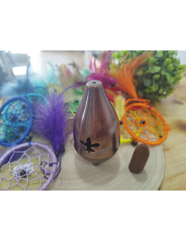INCENSARIO CONO  BRONCE