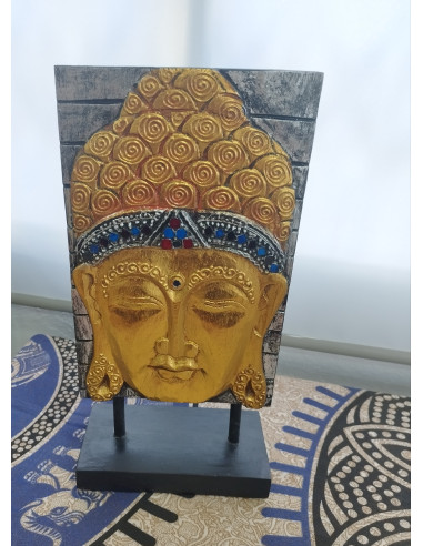 PIE DE MADERA BUDA