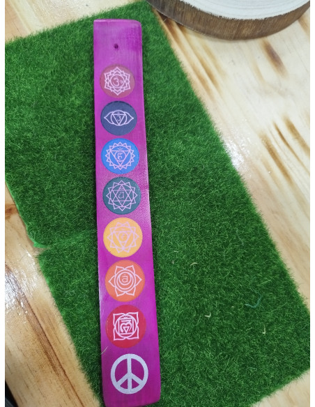 INCENSARIO MADERA CHAKRAS