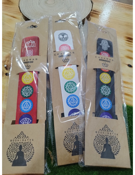 INCENSARIO MADERA CHAKRAS