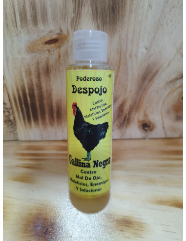 BAÑO DESPOJO  GALLINA NEGRA