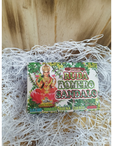 JABÓN  ROMERO RUDA SANDALO
