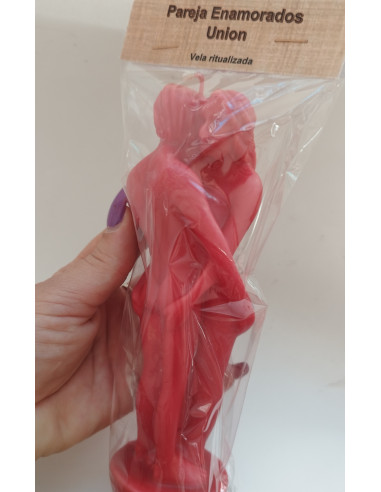FIGURA CERA HOMBRER-MUJER UNIDOS