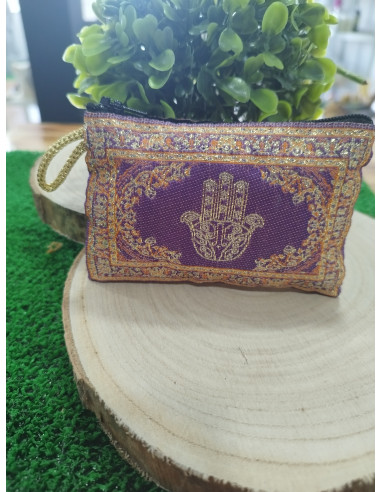 MONEDERO PEQUEÑO MANO DE FATIMA