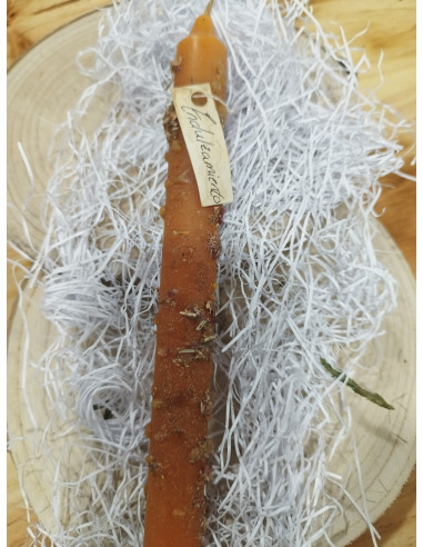 VELA ARTESANAL HECHA A MANO...