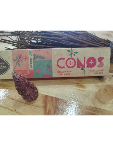 CONOS  HERBALES ROSAS