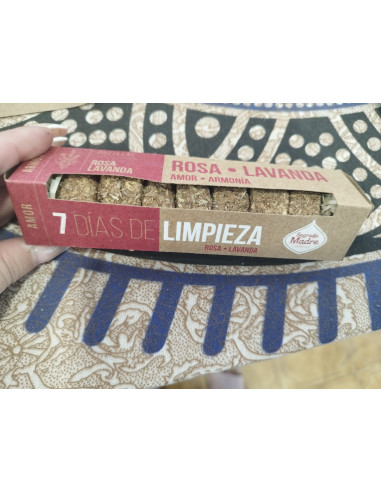 BOMBA DEFUMACIÓN 7 DIAS LIMPIEZA ROSA-LAVANDA