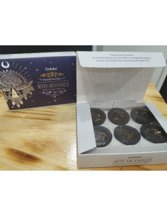 CARBONCILLO RESINA 7 ARCANGELES  6 UNID