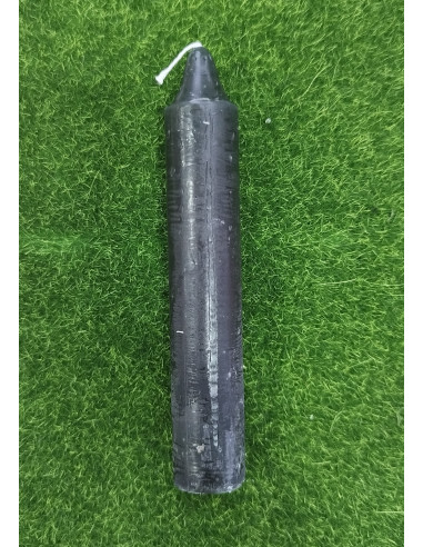 VELA NEGRA 12 CM
