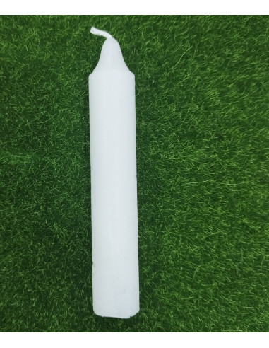 VELA BLANCA 12CM
