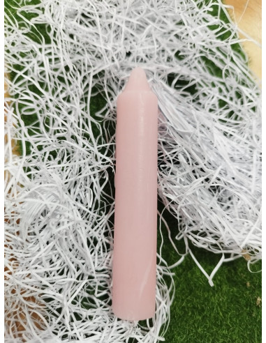 VELA ROSA 12 CM