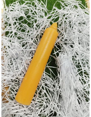 VELA NARANJA 12 CM