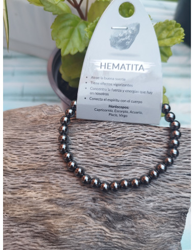 PULSERA HETATITA 6MM