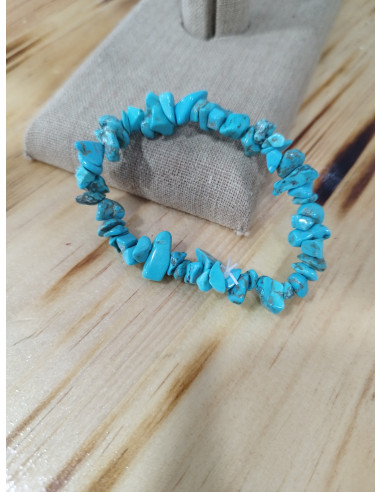 PULSERA CHIP TURQUESA
