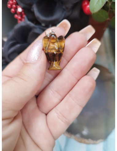 COLGANTE ANGEL OJO DE TIGRE
