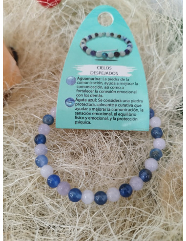 PULSERA CIELO DESPEJADOS 6MM