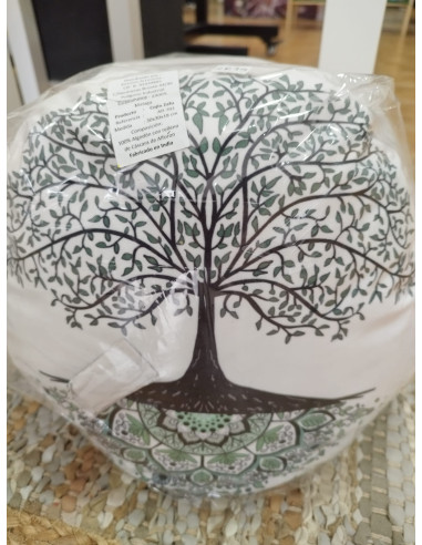 COJÍN MEDITACIÓN ARBOL DE LA VIDA