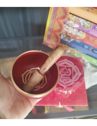 CUENCO TIBETANO CHAKRA RAIZ