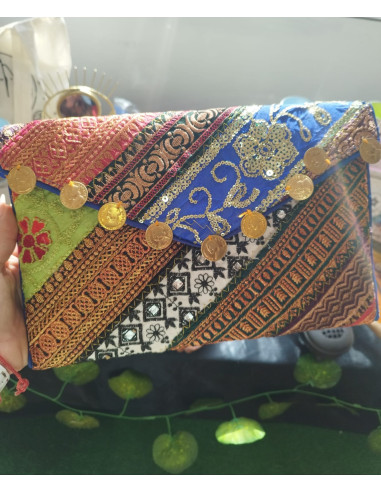 BOLSO HINDU PARA FIESTAS 30X20