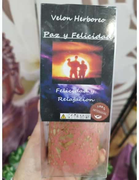 VELÓN HERBOREO PAZ Y FELICIDAD