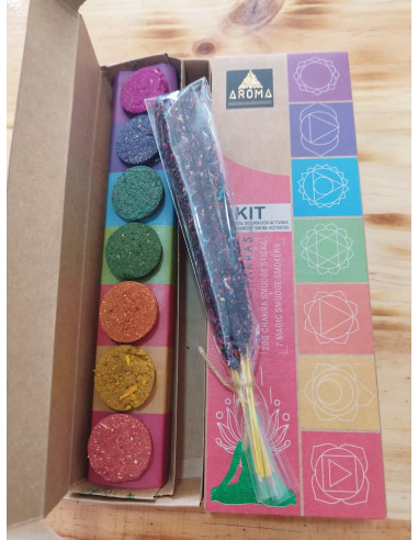 KIT INCIENSO 7 CHAKRAS
