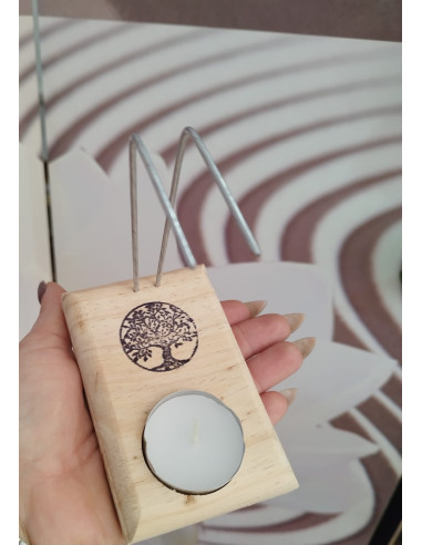 QUEMADOR PALO SANTO + VELA