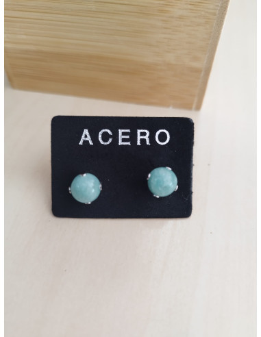 PENDIENTES MINERAL JADE