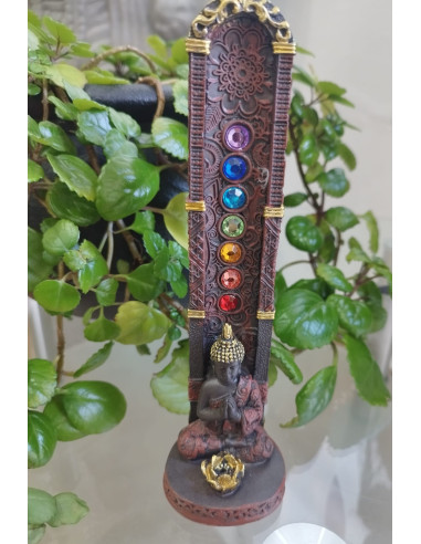 PORTA INCIENSO 7 CHAKRAS